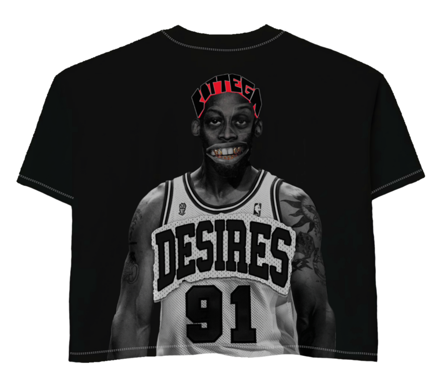 RODMAN T-SHIRT (BLACK)