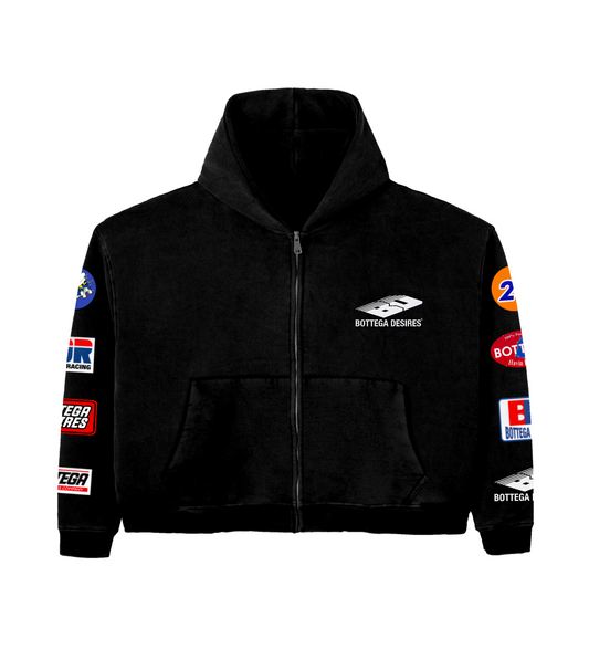 BDR PATCHES JACKET (BLACK)