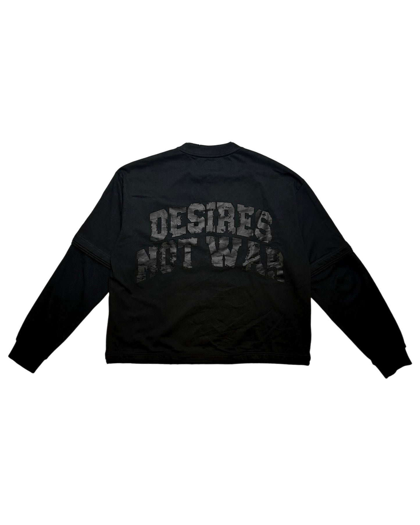 WAR LONG SLEEVE T-SHIRT (BLACK)